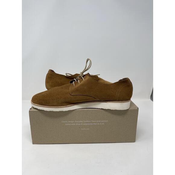 NISOLO Lightweight Flex Derby Shoe Men's 8.5 Dusty Rose Retail $130.00 - Picture 6 of 8